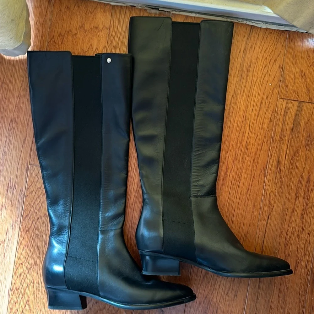 COPY - Like new Cole Haan knee high black boots - Picture 1 of 3